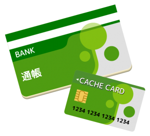 銀行カード